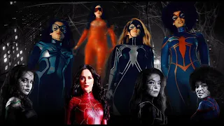 All The Spider-Women In Their Spider Suit Scenes In Madame Web