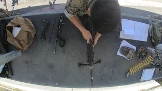 M240B MACHINE GUN DISASSEMBLY & ASSEMBLY