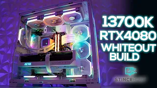 Lian Li o11 Evo Whiteout build i7-13700k | RTX 4080 (GretaTheGoat)