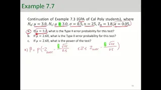 Hypothesis Testing - Type Two Error