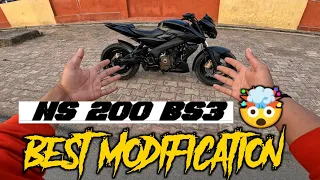 Ns 200 Top Modification | Best Modified Ns200 | The KN motovlog #ns200modified #ns200 #bajaj #ns