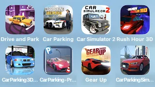 Drive and Park, Car Parking, Car Simulator 2, Rush Hour 3D and More Car Games iPad Gameplay