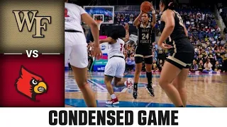 Wake Forest vs. Louisville Condensed Game | 2023 Ally ACC Women’s Basketball Tournament