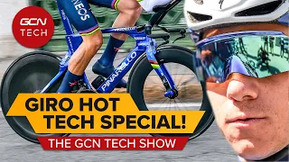 Ganna's Custom Bolide, Nizzolo's Helmet, & New Oakleys: Giro Hot Tech Special | GCN Tech Show ep.177