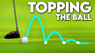 How to stop TOPPING the golf ball!