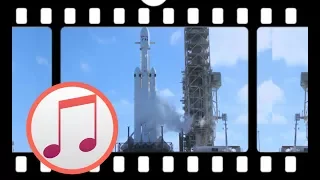 SpaceX Falcon Heavy launch【WITH APOLLO 13 MUSIC】