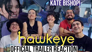HAWKEYE Official Trailer REACTION! | Disney+ | MaJeliv Reactions | Kate Bishop the Vigilante!