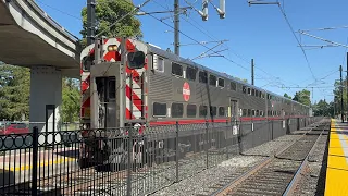 Caltrain NB & SB @San Antonio 5/3/24