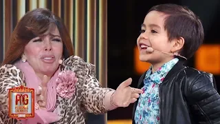 Verónica Castro se emociona ante esta sorprendente confesión de Mateo | Pequeños Gigantes