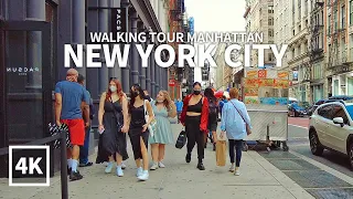 [Full Version] NEW YORK CITY - Walking Broadway Lower Manhattan, SoHo, 5th Avenue, USA, Travel, 4K