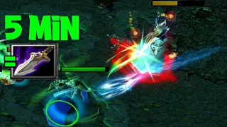 DOTA NECRO 5 MINUTE BLINK DAGGER (FAST KILLS)