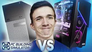 PC Gamer VS PC Pourri ( PC Building Simulator ) "SEAITER"