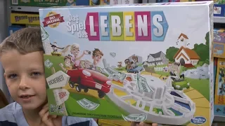 Das Spiel des Lebens - Neuauflage (Hasbro) - ab 8 Jahre - damals ein Klassiker!