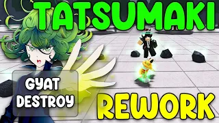 NEW TATSUMAKI ULT REWORK + PASSIVE IS INSANELY OVERPOWERED.. (The Strongest Battlegrounds)