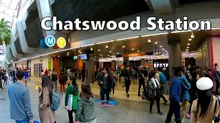 Chatswood Station = Sydney Metro + Sydney Trains