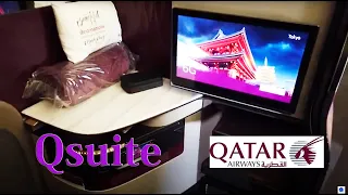 【Flight Tour】2023 Qsuite Business Class Qatar Airways QR 812 Boeing 777-300ER Doha to Tokyo Haneda