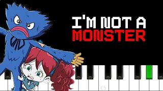 I'm not a monster - Poppy Playtime Animation (Wanna Live) NUPIANO remix