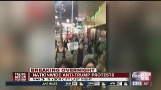 Nationwide anti-Trump protests