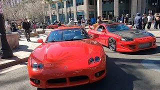 3000GT's at Cars & Coffee car meet