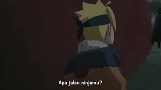 Boruto VS Momoshiki. Pemberian segel karma oleh Momoshiki EPS 65 Sub indo