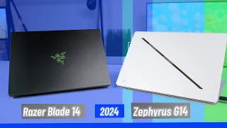 Razer Blade 14 vs Zephyrus G14: Awesome vs Awesome! Which one is better?