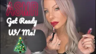 ASMR Get Ready With Me (Holiday Edition) • Close Gentle Whispering