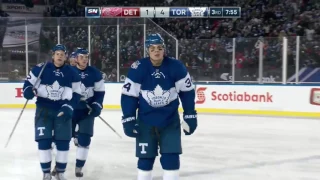 Auston Matthews 19th NHL Goal! 1/1/2017 - Centennial Classic