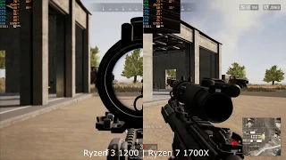 Ryzen 3 1200 vs Ryzen 7 1700X (Games & Render)