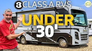 3 Class A RVs Under 30 Feet: Perfect for Beginners in 2024