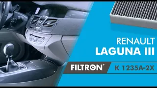 Jak wymienić filtr kabinowy? – Renault Laguna III  – The Mechanics by FILTRON