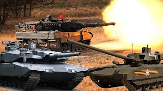 "Армата" нервно курит  в сторонке: бронированный кулак ВСУ из Leopard 2 и Abrams...