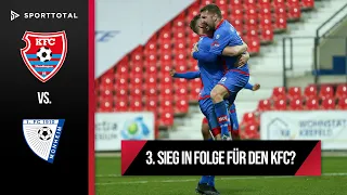 Frühes Einlaufen: Elfmeter-Wiederholung! | KFC Uerdingen - 1.FC Monheim | Oberliga Niederrhein