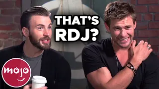 Top 10 Crazy MCU Interview Moments Only True Fans Know