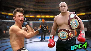 Doo-ho Choi vs. Alex Leapal | professional boxer (EA sports UFC 4)