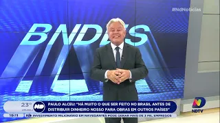 Paulo Alceu comenta sobre a proposta do BNDES financiar obras no exterior