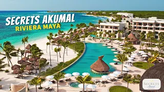 Secrets Akumal Riviera Maya | Complete Walkthrough Tour | All Public Spaces Explained 4K