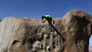 Bishop Bouldering: Buttermilk Moderates