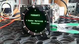 Ferranti FEI30 radar warning display test