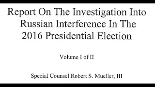 1. Introduction; The Mueller Report; Robert Mueller; Audiobook