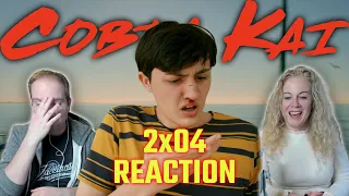 We can’t believe what happened to Sam! | Cobra Kai 2x04 Reaction and Review | First time watching!
