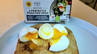 New M&S 2 Perfectly Poached Eggs Review! I'm shocked!