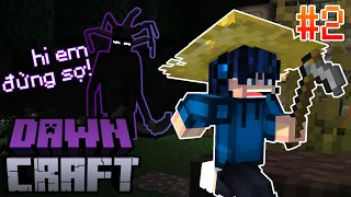 Minecraft Dawncraft Sinh tồn 100 ngày tập 2 - Bon làm quen làng mới