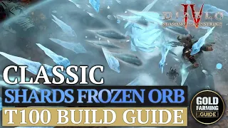 Diablo IV: Classic Ice Shards Frozen Orb Build - Pure Frost Sorceress Guide for Season 3 & Eternal