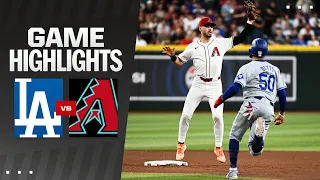 Dodgers vs. D-backs Game Highlights (5/1/24) | MLB Highlights