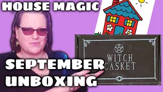 Witch Casket Unboxing | September 2023 - HOUSE MAGIC