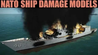 Combined Arms: Testing NATO Ship Damage Models | DCS WORLD