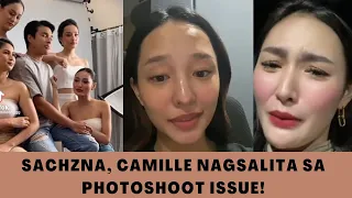 Sachzna Laparan at Camille Ang nagsalita sa photoshoot issue