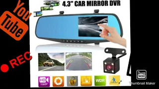 Oglinda  auto retrovizoare cu camera fata/spate[Vehicle Blackbox  DVR ]