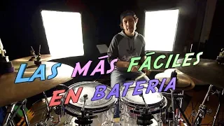 12 Canciones para principiantes en BATERIA | Hugo Zerecero | Las más fáciles