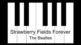 Strawberry Fields Forever - The Beatles Piano Tutorial